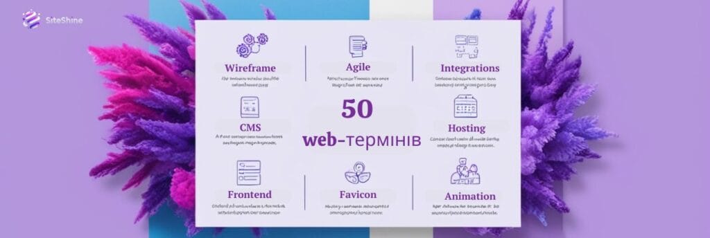 Словний термінів для веб-розробки проєкту